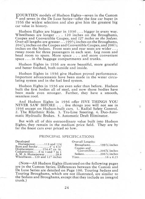1936 Hudson How, What, Why Brochure Page 140
